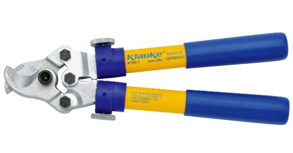 Nůžky na kabely KLAUKE K1051 s teleskopickou rukojetí 350–520 mm