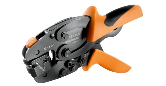 Krimpovací kleště WEIDMÜLLER PZ 6 Roto L na koncové dutinky, 0,14–6 mm²