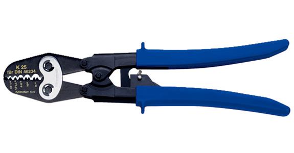 Crimping tool K25 edge crimping, crimping range 6-50 mm2