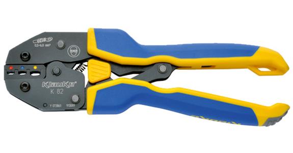 Crimping tool K82A for insulated cable connections, crimping range 0.5-6 mm2