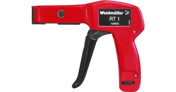 Cable tie gun, length 160 mm for tie widths up to 4.8 mm
