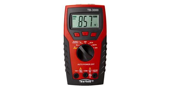 Testboy 3000 digital multimeter voltage sensor Data Hold, Auto Range function