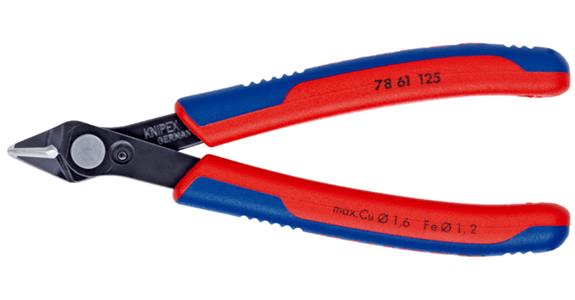 Kleště na elektroniku KNIPEX Super-Knips, 125 mm, bronzované
