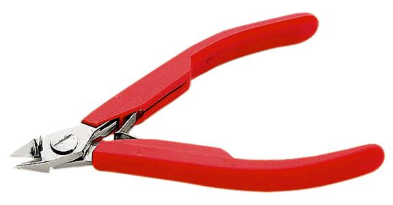 Electronics side cutters, very slim, without bevel 110 mm