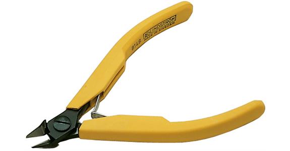 Electronics side cutters, pointed, fluted jaws without bevel 110 mm