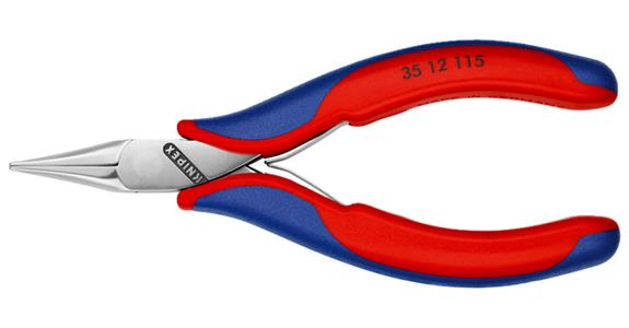 Uchopovací kleště na elektroniku KNIPEX, 115 mm, ploché široké čelisti