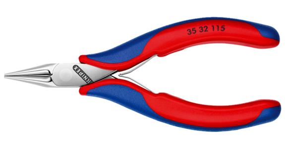 Uchopovací kleště na elektroniku KNIPEX, 115 mm, kulaté špičaté čelisti
