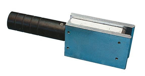 Welding holding magnet w/terminal conn. f. earth cable can withstand up to 600A