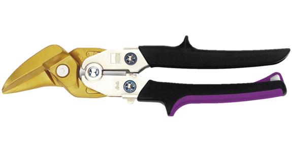 High-performance ideal shears w. lever trans. right HSS/TiN cutting edges 260 mm