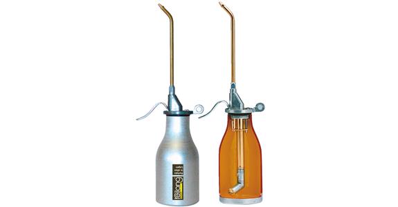Oil spray can light metal, double pump unit 300 ml