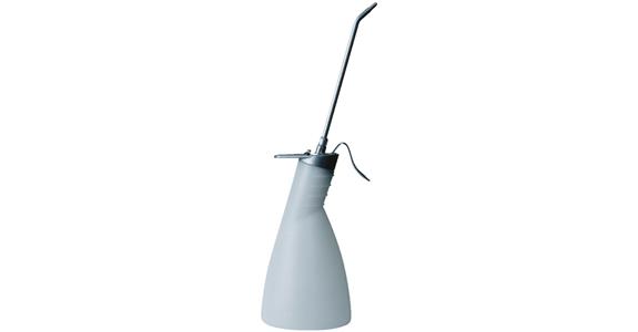 Oil spray can polyethylene container double pump unit 200 ml