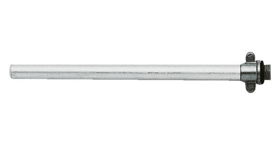 Aux. pipe for oil and petrol suction syringe 200 mm suitable for viscous oil