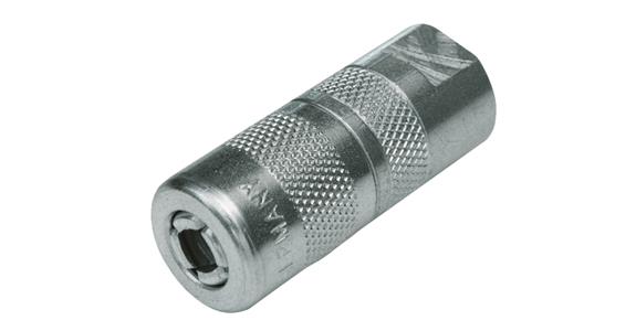 Hydraulic nozzle 4 jaws with wrench flats for cat. no. 77540