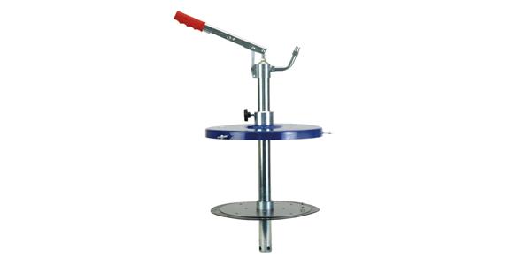 Grease filling device for 15 kg bucket for filling grease guns
