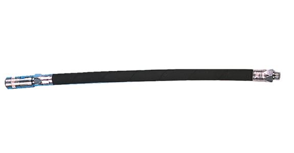 Safety armoured rubber hose 300 mm for lubricating compressor cat. no. 77610