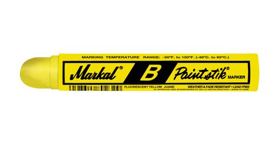 Solid paint marker Markal B Paintstik yellow