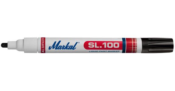 Permanent marker SL 100, red, line thickness 2-4 mm, pack=12 pieces