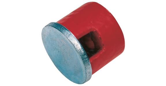 Button magnets split magnetic surface size 62 Hxdia. 12.7x19.1mm adh. force 19N