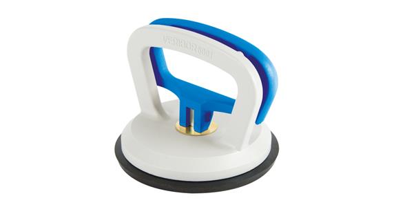Single-headed vacuum lifter plastic, ret. force approx. 25kg w/one suction disc