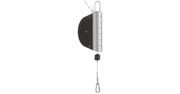 Spring balance, cable extension 3000mm, cable dia. 3mm, load cap. 10.0-14.0kg