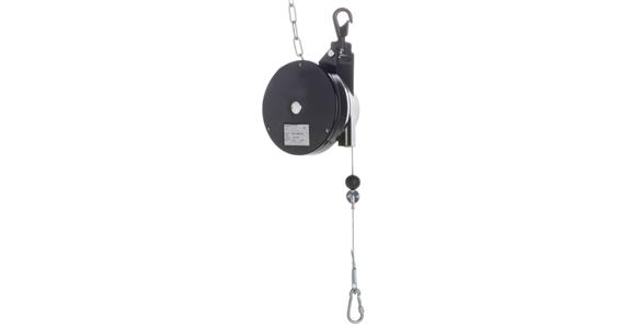 Balancer without automatic lock, cable extension 2000 mm, load capacity 3-5 kg