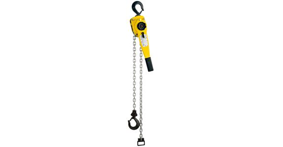 Multi-purpose lever hoist device UNOplus, rnd stl ch. sh/stl lift 1.5m ld 1500kg