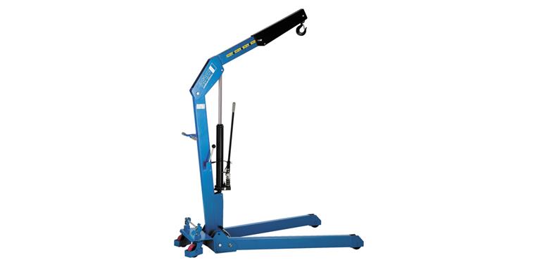 1080560402 Hydraulický dílenský jeřáb nosnost 1000 kg podvozek ve tvaru V