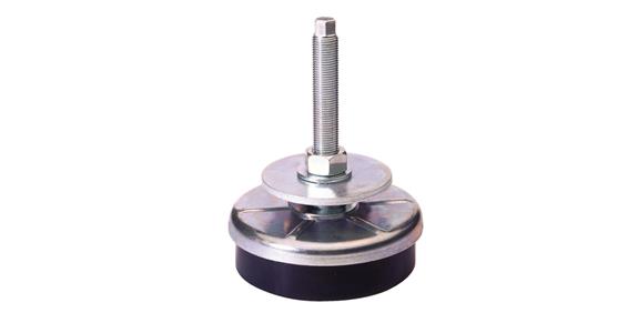Machine shoe diameter 160 mm level compensation 25 mm load/shoe max. 4,000 kg