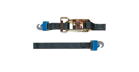 Securing strap PSH RA 3.5 length 3.5 m with ratchet tool for WorkMo modules