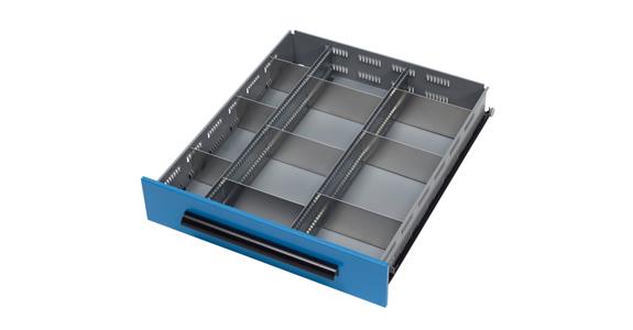 Divider assortment f. drawer hght 60mm 12 comp. f. workbench cat. no. 82030