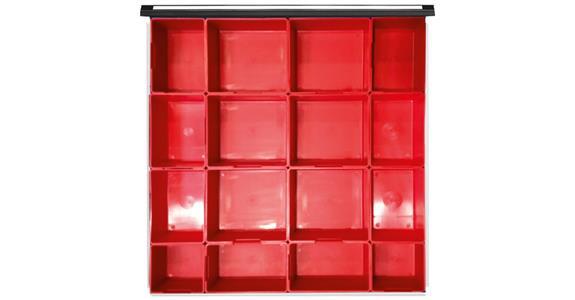 Set of small parts boxes for front height 90-150 mm