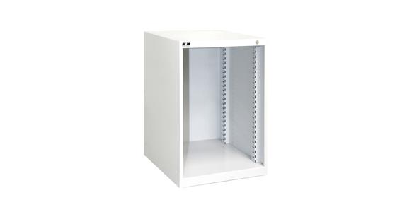Drawer cabinet empty housing sheet steel central lock cabinet 650x572x600mm