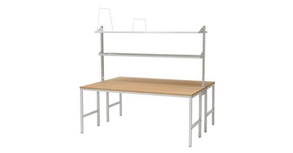 Packing table double 1500x1500x1846 mm RAL 7035