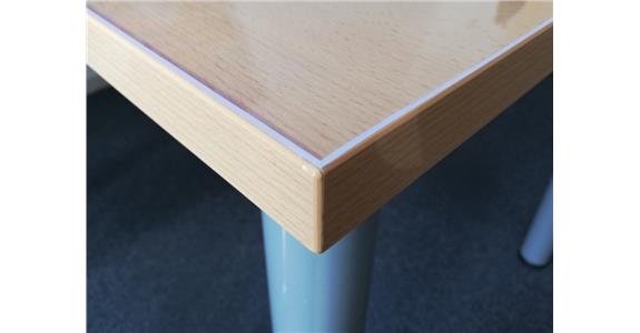 Soft PVC support 1200x800x3 mm crystal-clear transparent