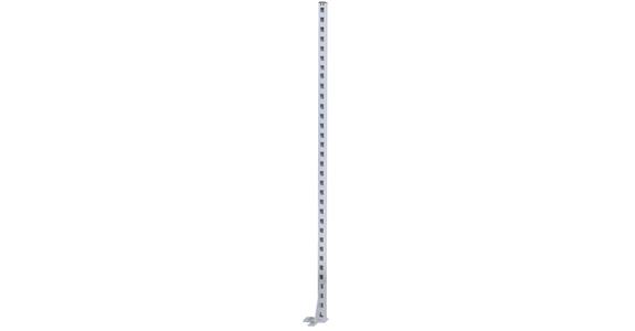 Support column right 30x60 mm height 1250 mm