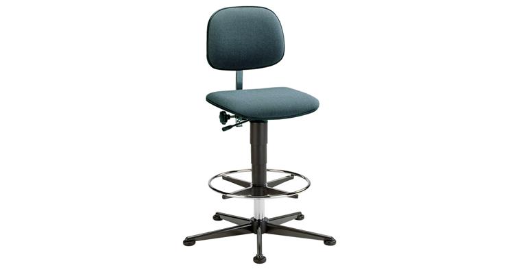 1082439103 Pracovní otočná židle Fit Special s kluzáky+opěrným kruhem výška sedáku 590-910