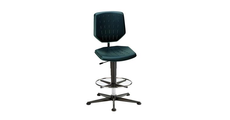 1082440403 Pracovní otočná židle Fit Special s kluzáky+opěrný kruh výška 590–910 mm pěna