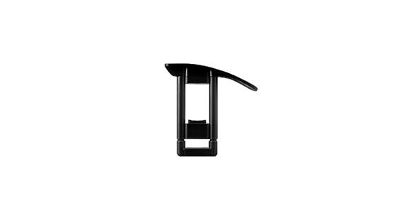 Armrest type M pair black height adjustable for Century Pro 6 art. no. 82450301