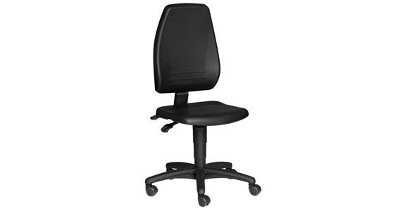 Work swivel chairs ECONOMY with castors seat height 440-610 mm foam