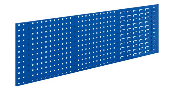 RasterPlan combination plate unequipped RAL 5012 light blue 450x1500 mm