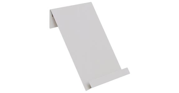 Brochure holder DIN A4 for perforated plates with hole 10x10 mm 220x310 mm