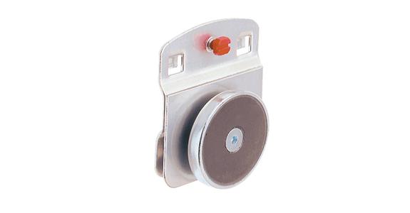 Magnetic holder, aluminium-coloured diameter 40x150 mm