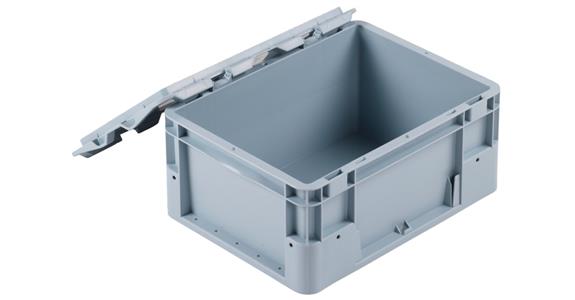 Lid for Euro transport container cat. no. 83350 600x400 mm grey