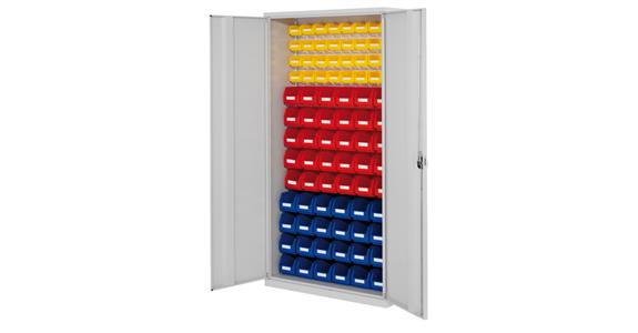 Slotted panel cabinet w/ solid sheet metal doors, boxes: 24xsz5 30xsz6 32xsz7
