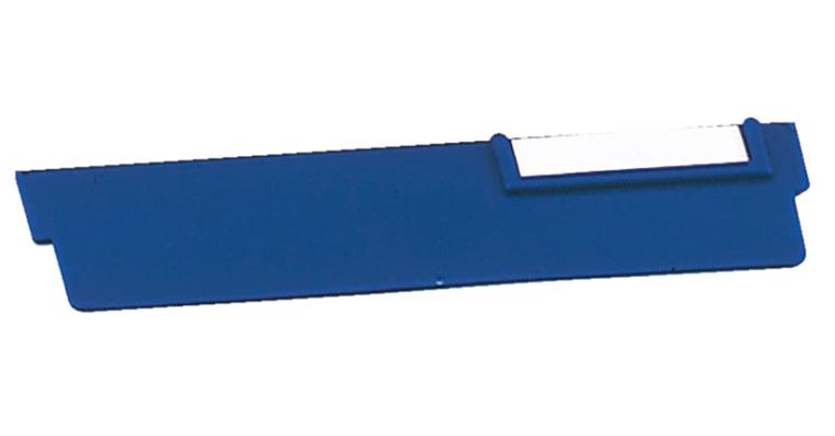 1083515102 Přepážka modrá 240×65 pro regálové boxy č. 83512
