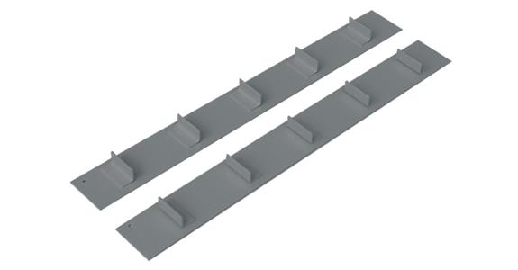 CNC mounting rails, pairs for drawer cabinet art. no. 83955 101-102