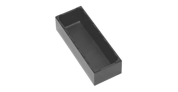 Uni box ABS plastic black HxWxD 48x240x336 mm