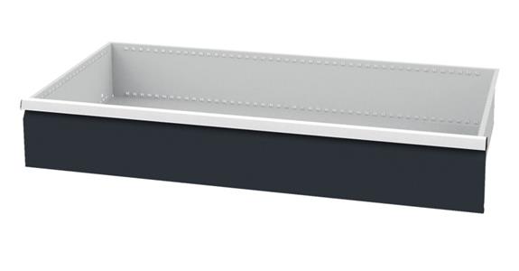 Drawer WxD 1200x600mm full-ext. sl. 100 % 180kg front height 200mm RAL7035/7016