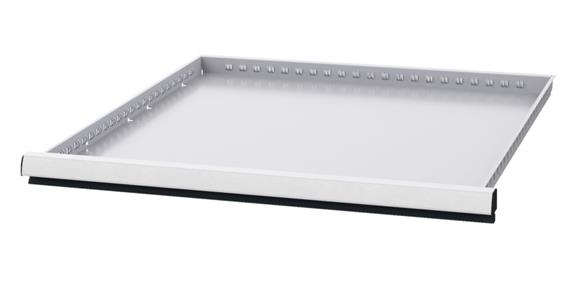 Drawer WxD 600x600mm full-exten. sl. 100 % 70kg front height 50mm RAL7035/7016
