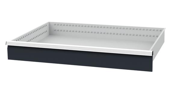 Drawer WxD 900x600mm full-exten. sl. 100 % 180kg front height 125mm RAL7035/7016